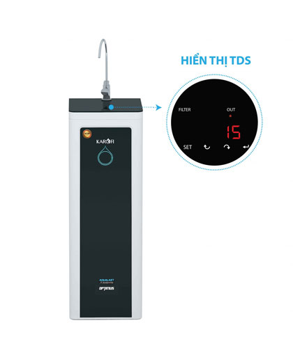 Máy lọc nước Karofi 9 lõi Optimus Oi229U (đèn UV)