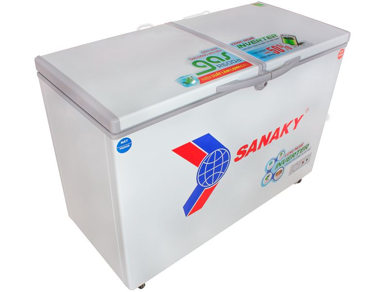 Tủ Đông Inverter Sanaky VH-2599W3 (2 Ngăn Đông, Mát 250L)