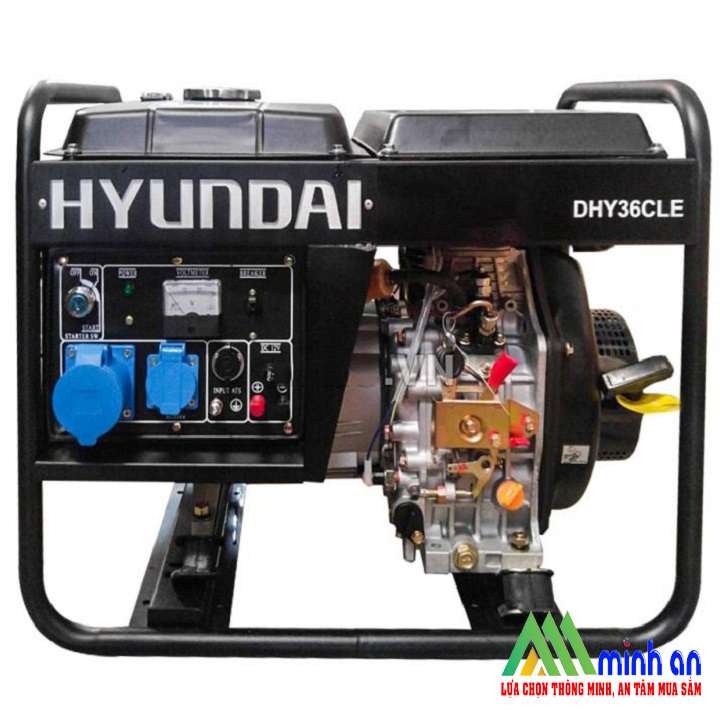 Máy phát điện Hyundai DHY36CLE chạy dầu