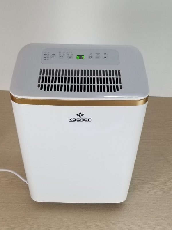 Bảng điều khiển của máy hút ẩm Kosmen KM-12N