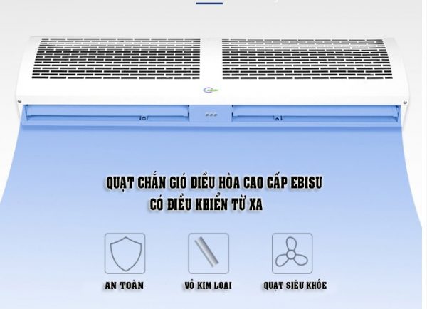 Quạt cắt gió điều hòa Ebisu siêu bền