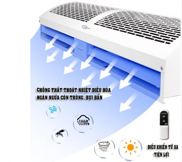 Quạt chắn gió điều hòa 1.2m ngăn ngừa côn trùng bụi bẩn