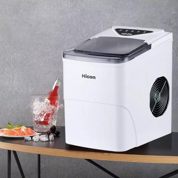 Máy làm đá viên Hicon HZB-16AL thiết kế nhỏ gon