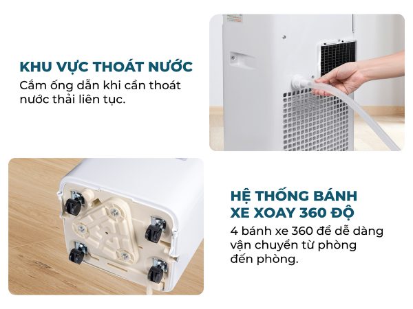 Máy điều hòa di động thông minh FujiE MPAC7